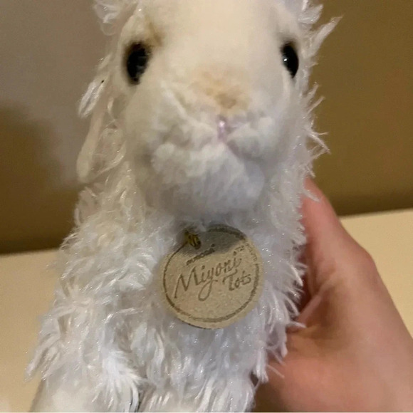 Aurora Miyoni Lovely Lamb Sheep Baby Plush Stuffed Animal Toy 8” - Picture 4 of 6